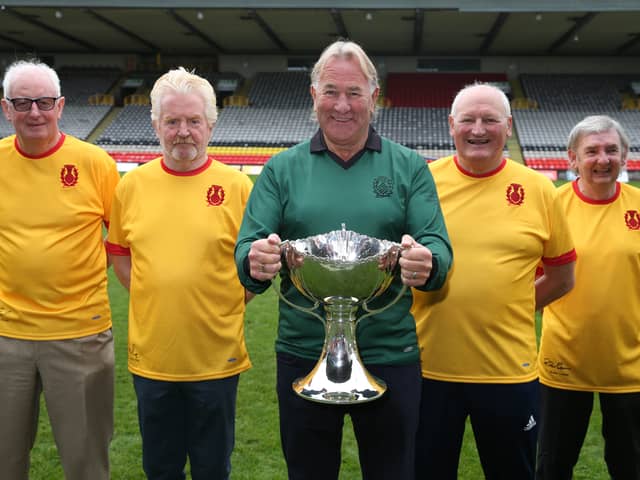 Members of Partick Thistle’s 1971 League Cup Final team will attend Firhill this afternoon on a day of celebrations