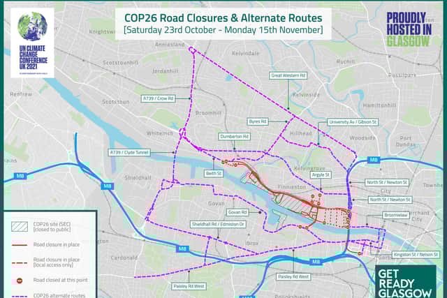 (Map: Get Ready Glasgow)