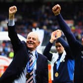 Walter Smith (right) and Ally McCoist (left). Walter has ten top-flight titles as a Manager