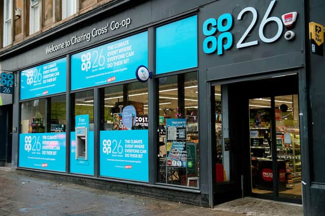 The Co-op store at Charing Cross, Glasgow (Pic from Andy Buchanan/ Co-op) 