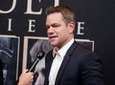 Matt Damon will be making an appearance at COP26. Pic: Getty Images.