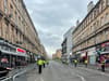 COP26: Argyle Street cordoned off with barriers and road blocks