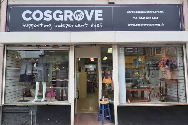 The Cosgrove charity shop in Shawlands is set to close.
