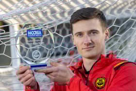 Jamie Sneddon won Partick Thistle’s Player of the Month award for October 