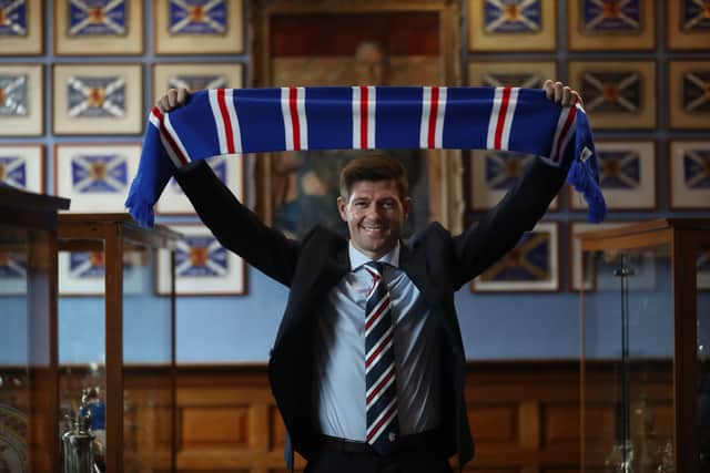 Steven Gerrard unveiled as Rangers new manager in 2018 