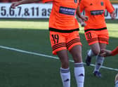 Former Glasgow City and Scotland international Sarah Crilly during her playing days