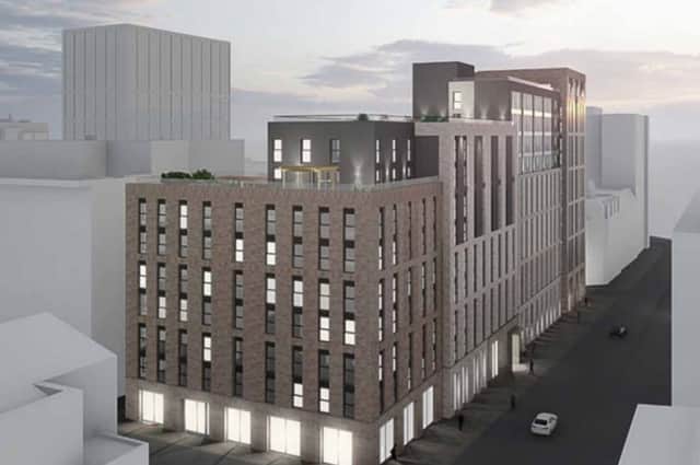 The proposed student accommodation (IQSA)