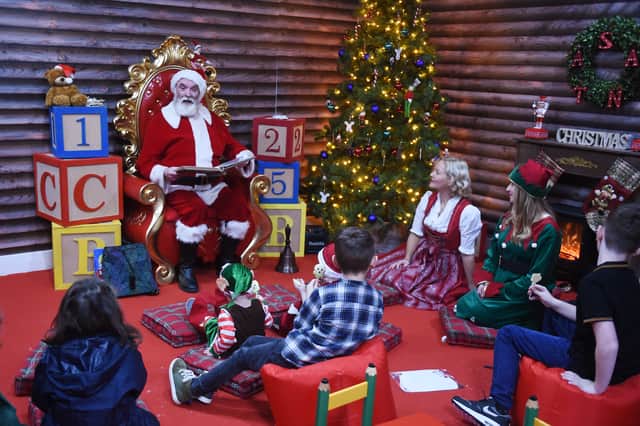 You can meet Santa at the St Enoch Centre.