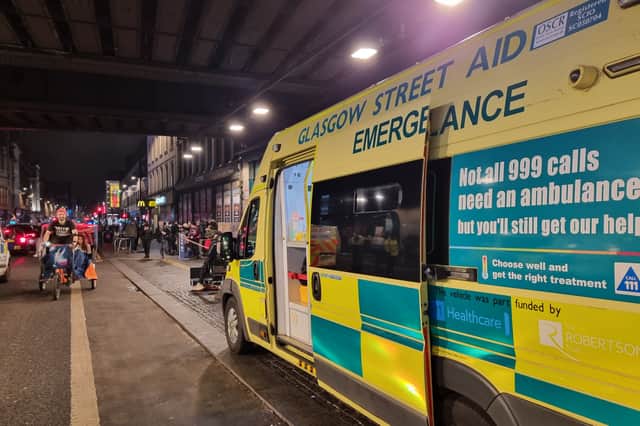 The Glasgow Street Aid team are based on Argyle Street.