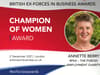 Former Army nurse from Glasgow shortlisted for Champion of Women award