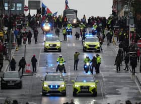 Police said nearly all the protests were entirely peaceful.