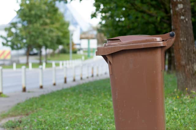 Brown bins will not be collected until December.
