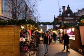 The St Enoch Christmas market is now open. Picture: Shutterstock