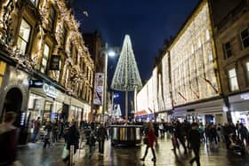 Footfall in Glasgow shops fell during COP26. 