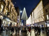 Footfall in Glasgow shops fell during COP26. 