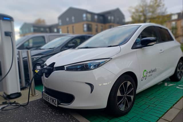 Tenants of Wheatley Group in Glasgow are taking part in an electric car club scheme, which is helping to reduce their carbon footprint.