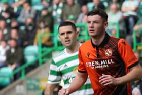Kerr Smith in action for Dundee United against Celtic. Picture: Ian MacNicol/Getty Images