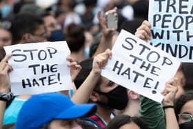 An anti-racism march will start at Glasgow Green.