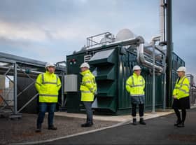 Work on the ground-breaking heating system has been completed.