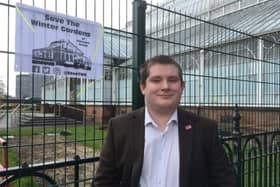 Calton councillor Robert Connelly has made a fresh appeal to renovate the Winter Gardens.