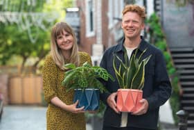 Eilidh Cunningham (left) Andrew Flynn (right) and Martin Keane have launched the POTR pot.