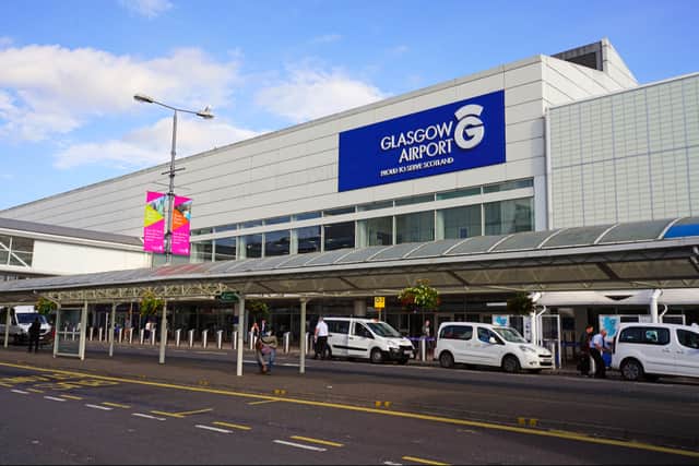 Glasgow Airport said its traffic this year would be the lowest since 1973.