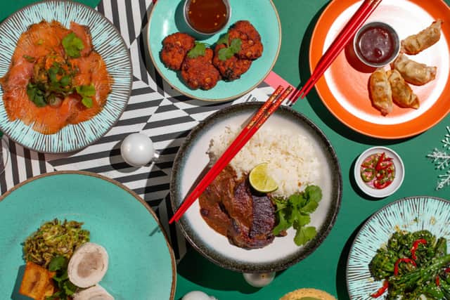 The menu will offer Asian spins on festive favourites.