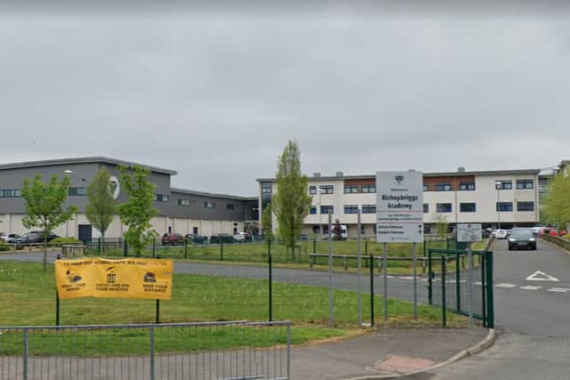 Bishopbriggs Academy was singled out for praise.