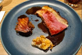 The Sunday roast at Epicures by Cail Bruich.