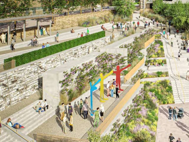 The design for the new public artwork.