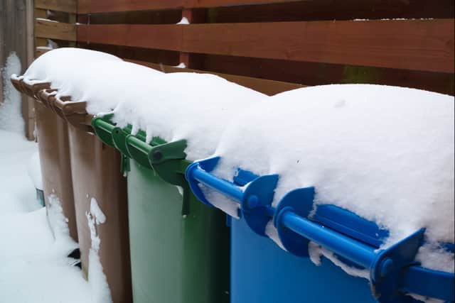 The festive bin collection schedule has been announced.