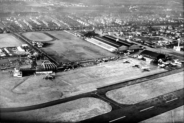 Renfrew Airport was surrounded by buildings and had no room to grow.