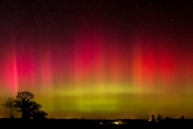 There is an increased chance that the Northern Lights could be viewed from Glasgow and other parts of Scotland on December 23.