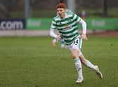 18-year-old striker Joey Dawson made his Celtic first-team debut as a first-half substitute against St Johnstone 