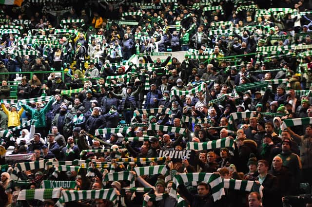 Celtic fans have been supporting the club and each other in Glasgow this year 