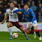Nathan Patterson in action for Rangers. Picture: PAUL ELLIS/POOL/AFP via Getty Images