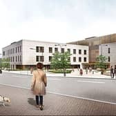 Plans for the new health centre in Parkhead.