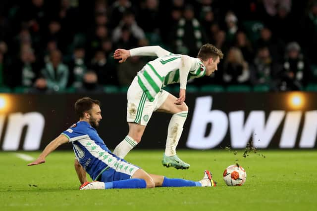 Liam Shaw of Celtic. (Photo by Ian MacNicol/Getty Images)