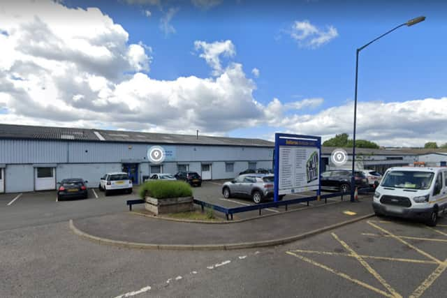 The unit at the Baillieston Distribution Centre.