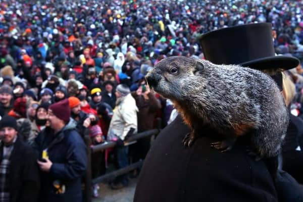 The Groundhog Day celebrations originated in a small town called Punxsutawney in Pennsylvania (Getty Images)