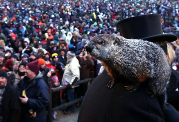 <p>The Groundhog Day celebrations originated in a small town called Punxsutawney in Pennsylvania (Getty Images)</p>