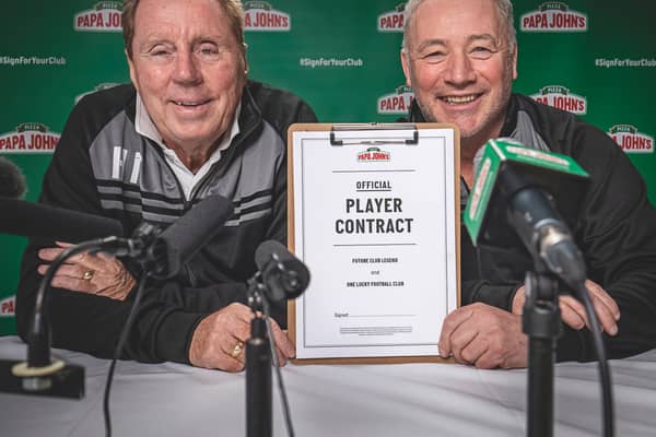 When Harry met Ally: Legendary football managers team up to find the next big signing