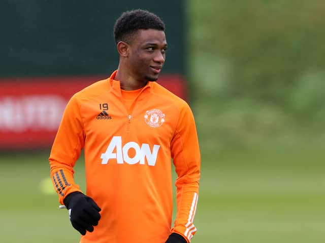Diallo has had very few appearances for United after sustaining injury