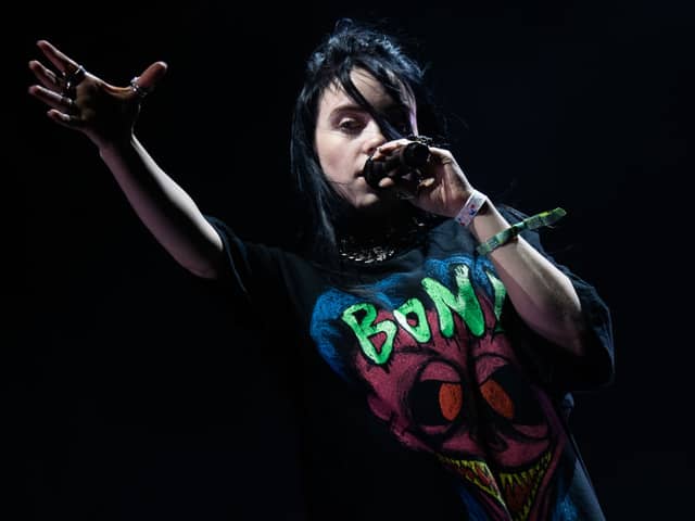 Billie Eilish performing onstage at the Coachella Valley Music and Arts Festival in 2019 (Photo: Emma McIntyre/Getty Images for Coachella)