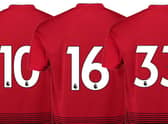 Which squad numbers are available for new Rangers and Celtic signings in the January transfer window?