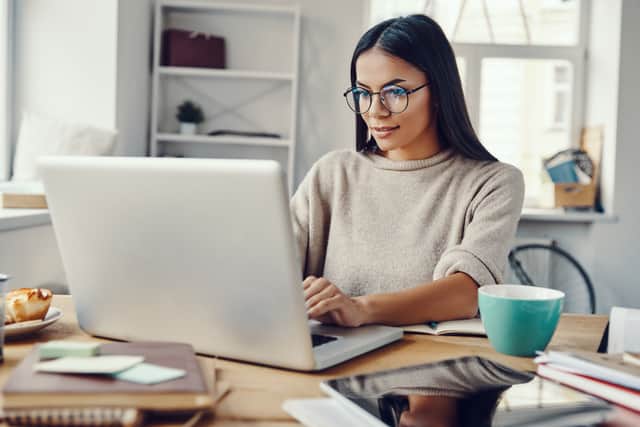 Working from home has been the norm for many since the start of the pandemic - but when will we be heading back to the office? (Credit: Shutterstock