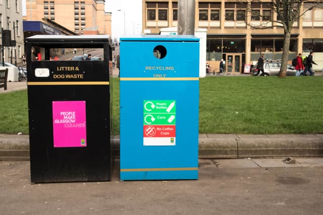 There have been lots of complaints about rubbish in Glasgow.
