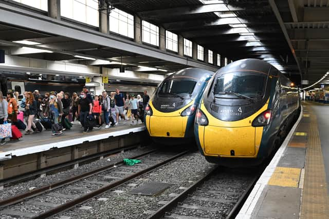 Avanti West Coast trains at London Euston. Credit: Shutterstock/Paul Briden