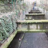 The railway tunnel was opened up for Batgirl filming. Picture: TSPL
