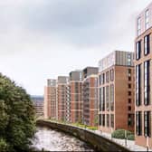 The plans for the housing development next to the River Kelvin.
